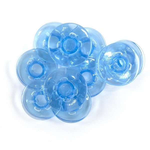 Spulen für Pfaff Kunststoff blau 10 Stück