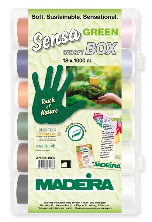 18er Garnbox Sensa Green 1000m - Madeira
