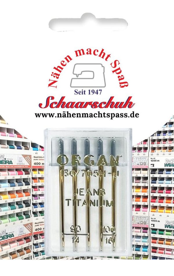 Titanium Jeans - Organ Needles 90-100