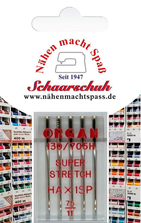 Super Stretch - Organ Needles - Jersey Nähnadel 75